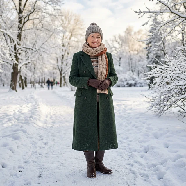 Ubrania dla seniora na zimę. O co powinien zadbać opiekun seniora?